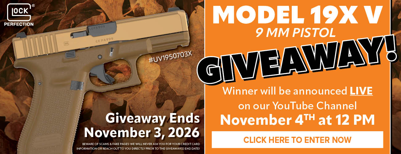 Glock Model 19X V - SOSS Giveaway